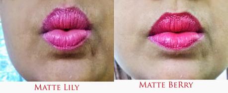 Avon Ultra Color Matte Lipsticks in Matte Lily & Matte Berry