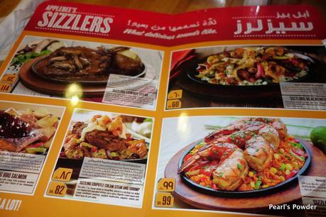 The Sizzling Skillet Experience at AppleBee's