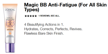 loreal magic bb anti fatigue