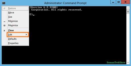 how to use copy paste in command prompt