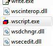 how to delete wscript.exe