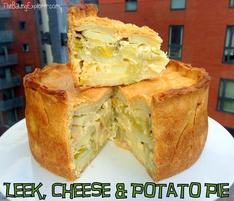 Leek, Cheese & Potato Pie: GBBO Week #5