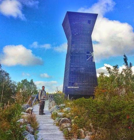 The lookout tower at Björköby, is ideal for birdwatching and for views of the Finnish archipelago.