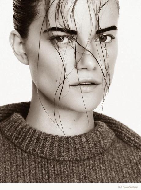 KASIA STRUSS WEARS FALL COLLECTIONS FROM NAGI SAKAI IN ELLE FRANCE COVER STORY
