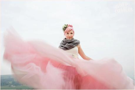 York Wedding Photographer Bohemian Bride Danby Castle Tux & Tales Photographer Wool, Tulle wood & ballerina