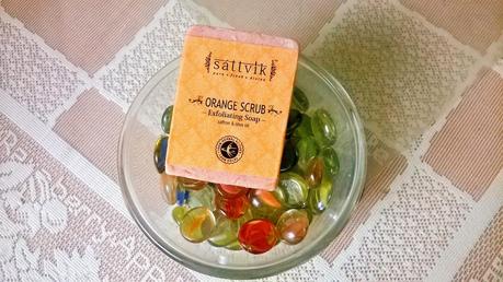 Sattvik Organics Orange Scrub Exfoliating Soap Review