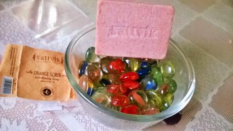 Sattvik Organics Orange Scrub Exfoliating Soap Review
